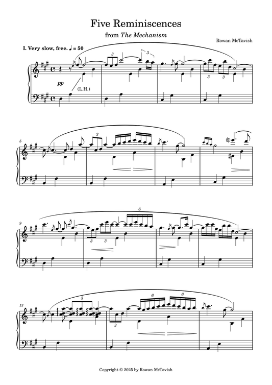 The Mechanism: Five Reminiscences